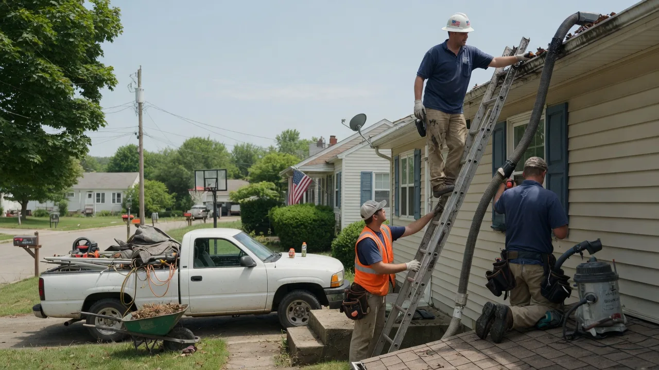 Gutter Installation in Rising Sun, IN near me